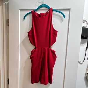 Express dressy romper with cutouts 00